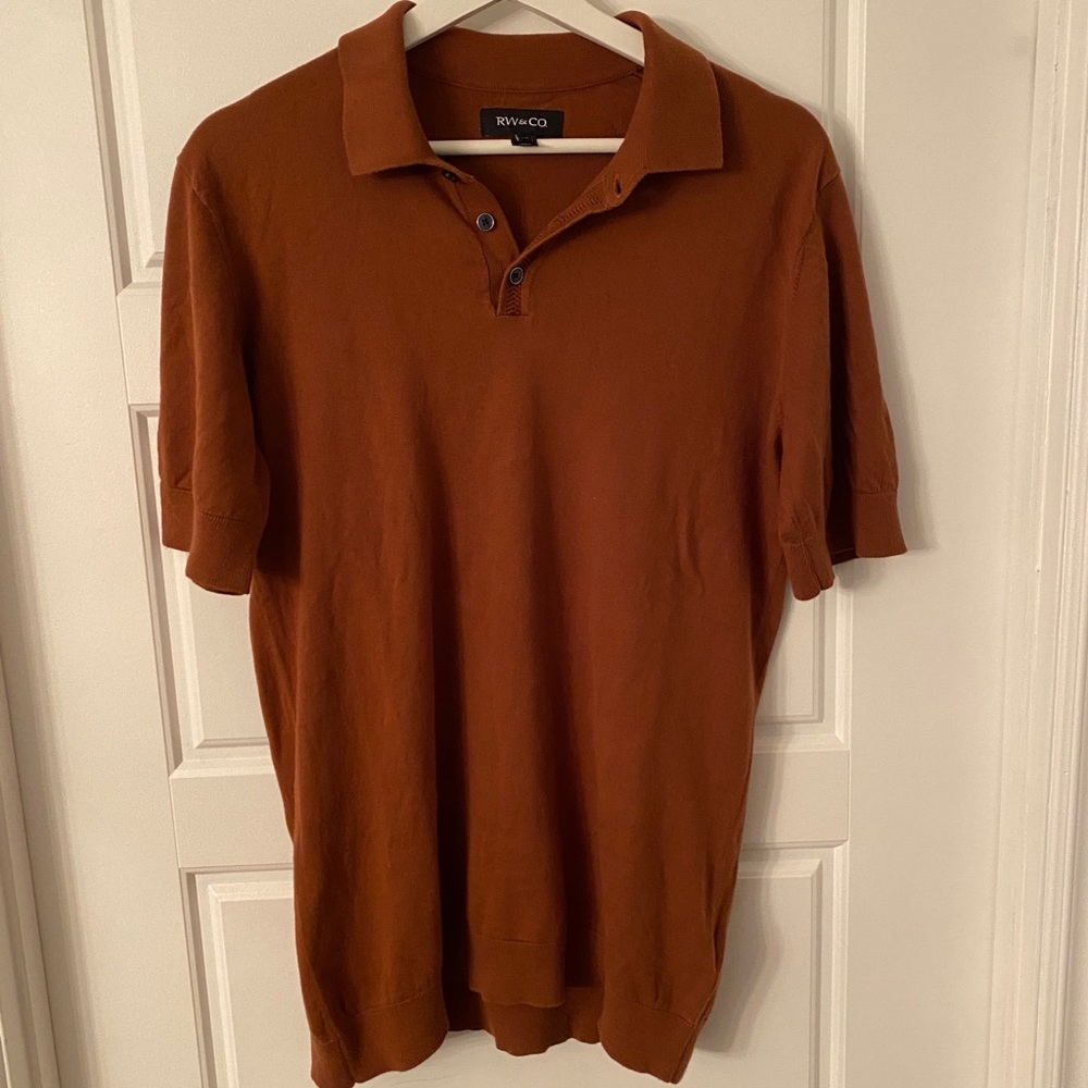 RW&co Soft Cotton Short Sleeve Polo